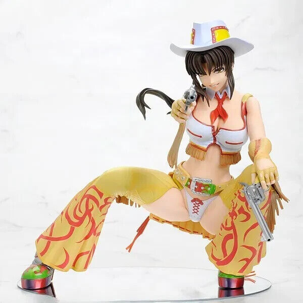A-LABEL BLACK LAGOON Revy White Cowgirl Ver. 1/4 Figure Unopned