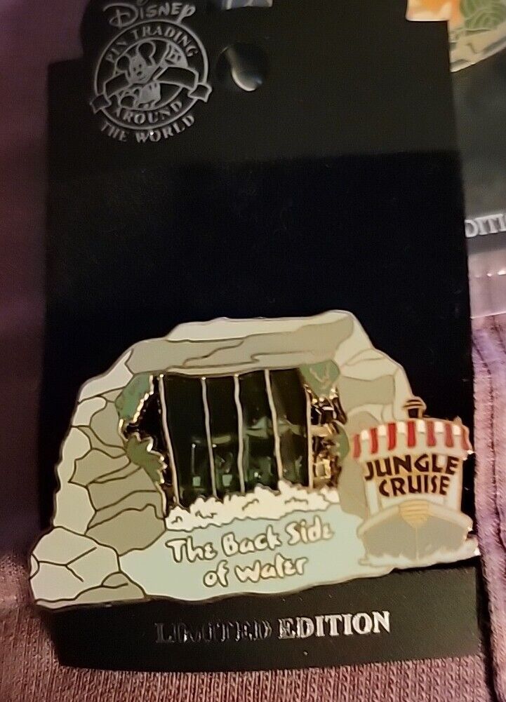 Disney Pin - DLR - Jungle Cruise - Back Side of Water 2004 28122 LE