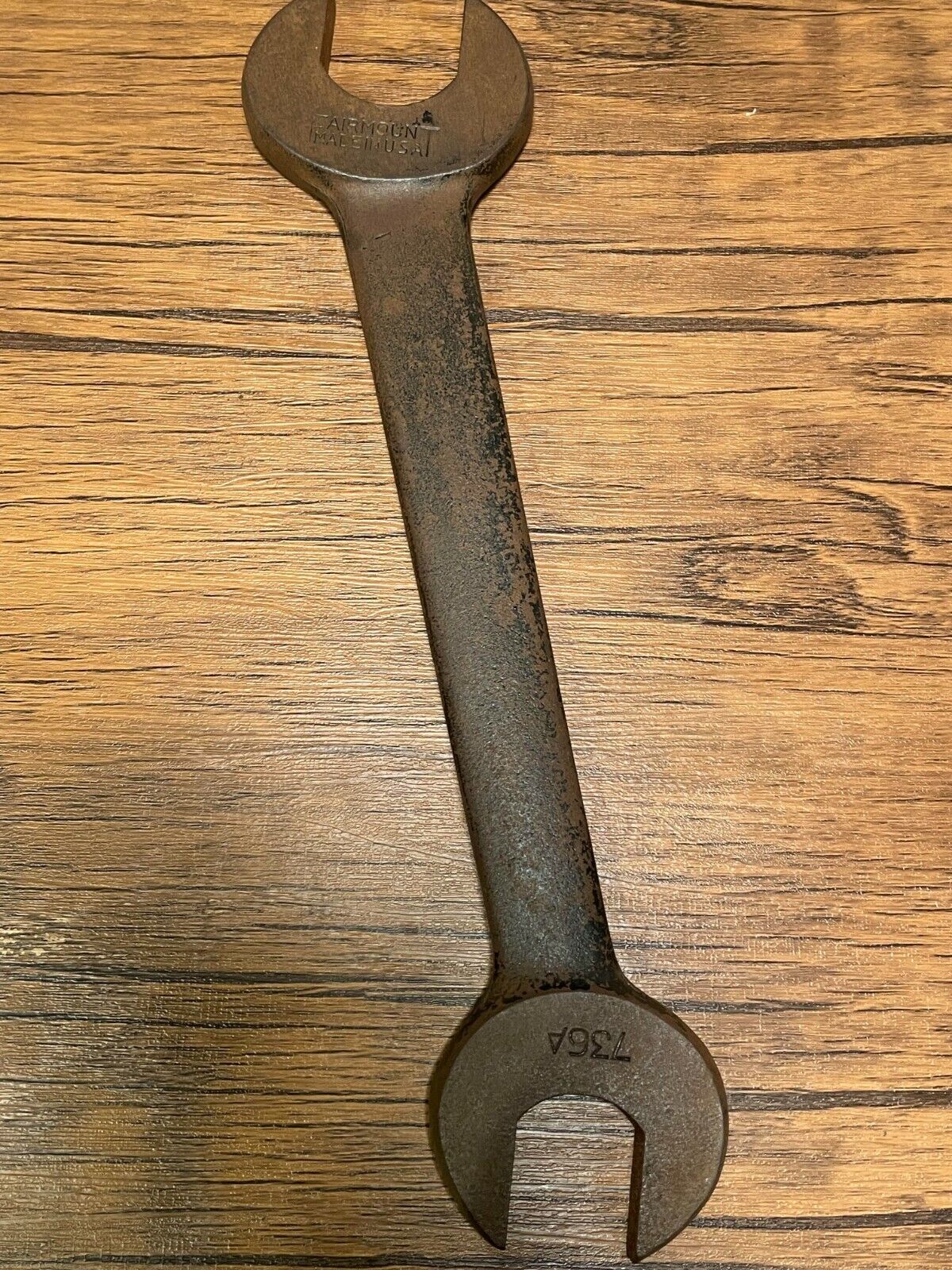 Vintage Fairmount Tools 736A Double Open Ended Wrench 1\