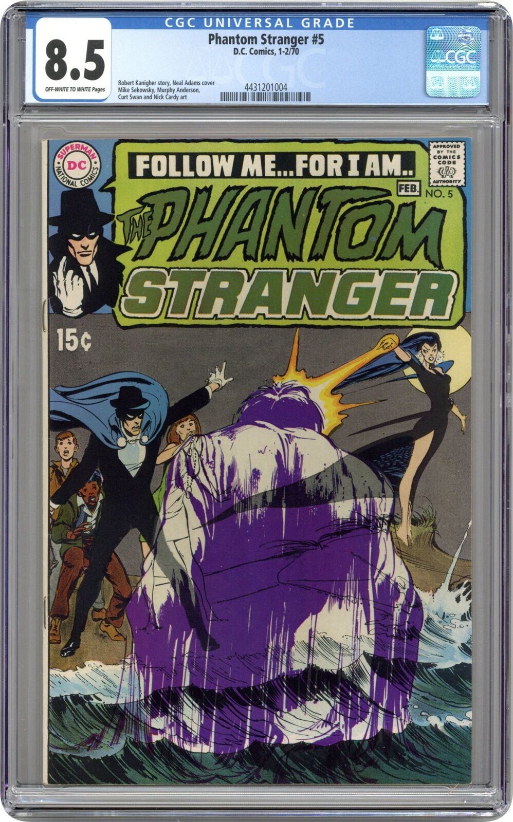 Phantom Stranger #5 CGC 8.5 1970 4431201004