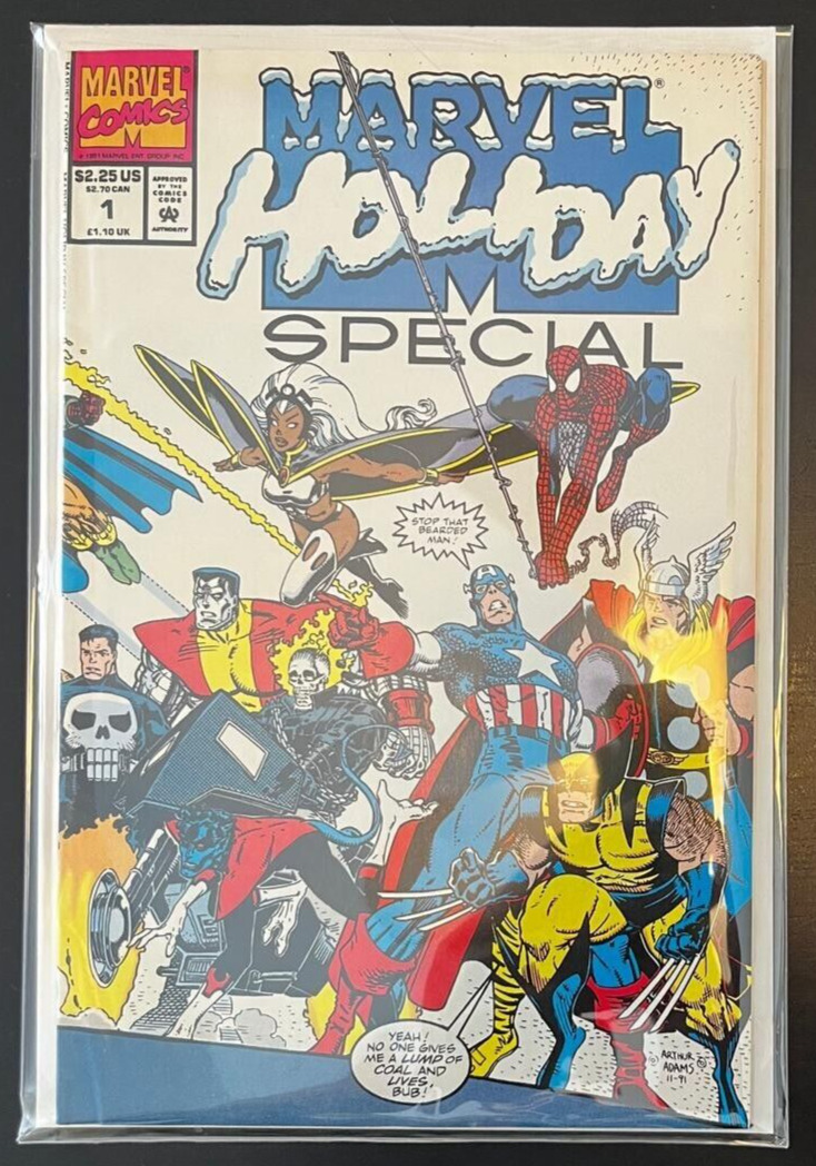 MARVEL HOLIDAY SPECIAL #1 (Marvel, December 1991) Copper Age Christmas 1991 RARE
