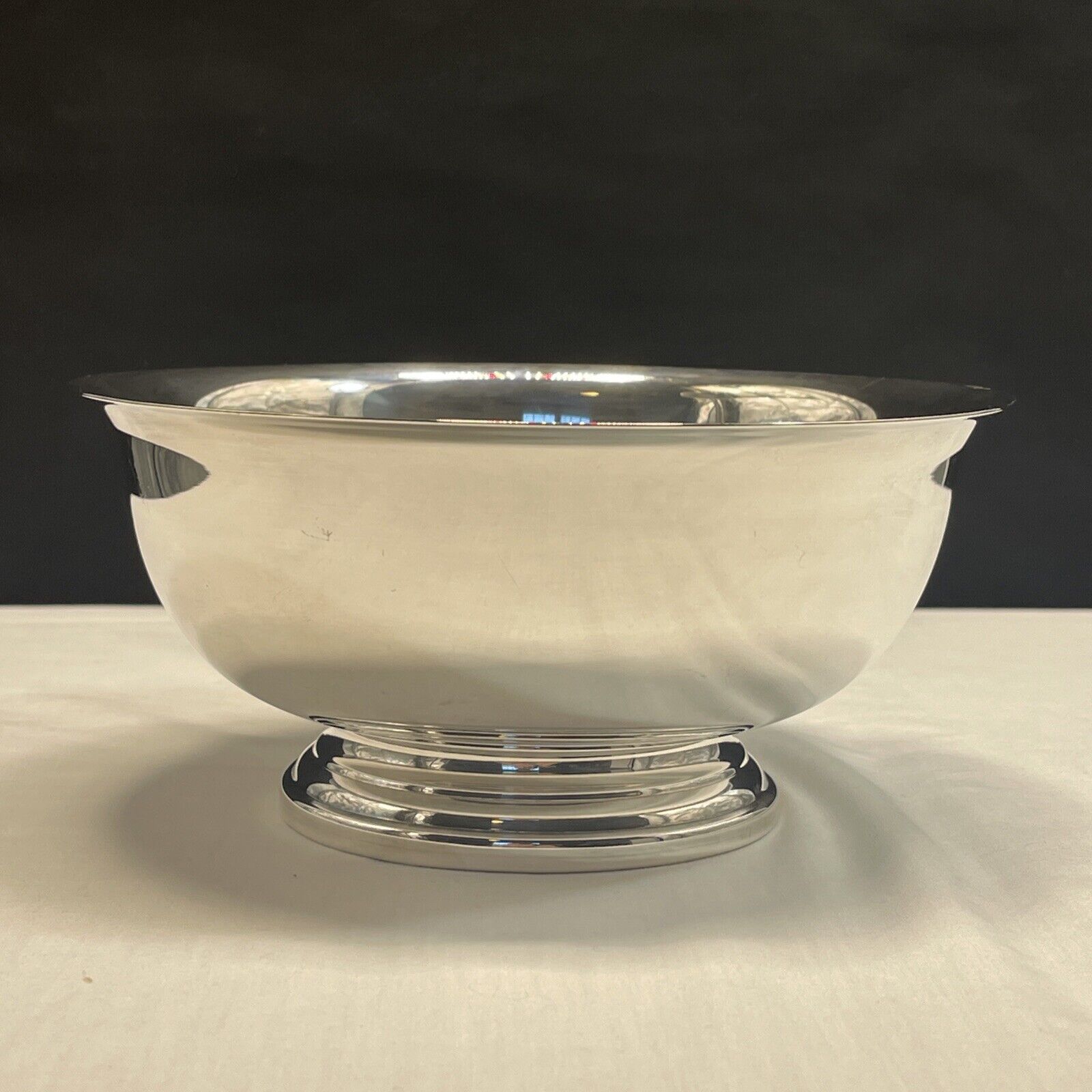 Gorham YC780 Serving Bowl Silver Plated Deep Classic Revere 8”