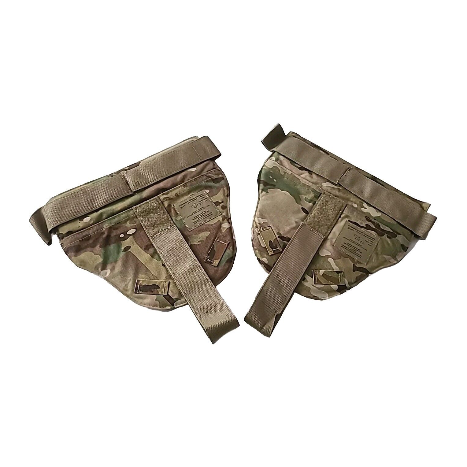 2 Deltoid Protector Outer Tactical Vests MEDIUM to LARGE Multicam OCP