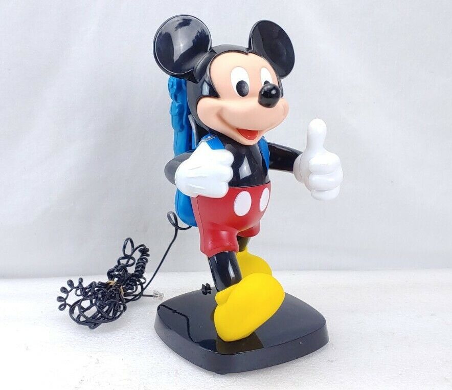 Vintage Disney Tyco Mickey Mouse Back Pack Phone