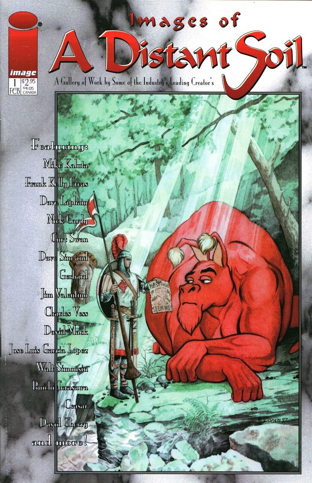 Image Comics Images of a Distant Soil Comic Book #1 (1997) High Grade