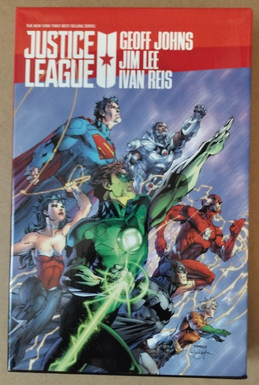 Justice League by Geoff Johns box set, Tpb,Justice League 1-17,Aquaman 15-16