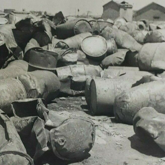 Inchon Incheon Harbor Bombing Destruction Ruins 1953 Korea Korean War Photo G54