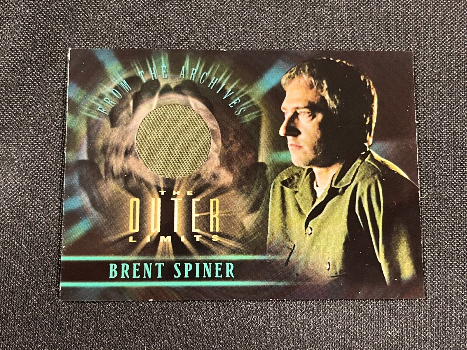 2003 Rittenhouse Outer Limits Brent Spiner Professor Davis CC11 Patch Card AA