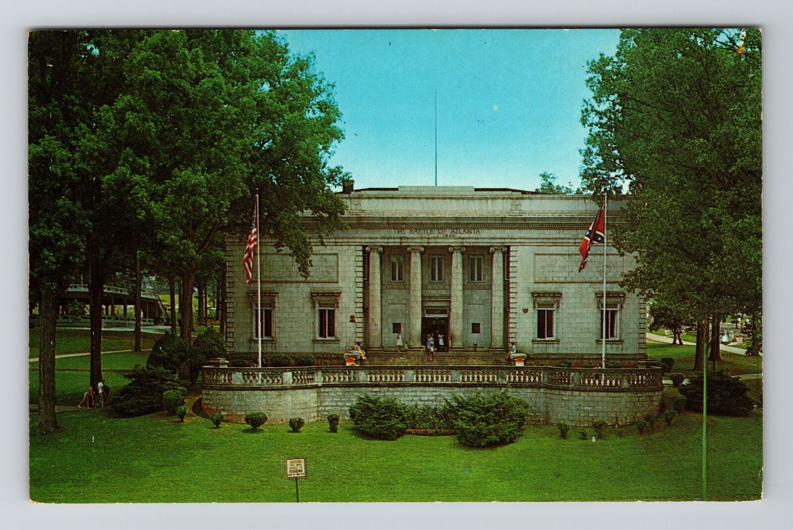 Atlanta GA-Georgia, The Cyclorama Building, Vintage Postcard