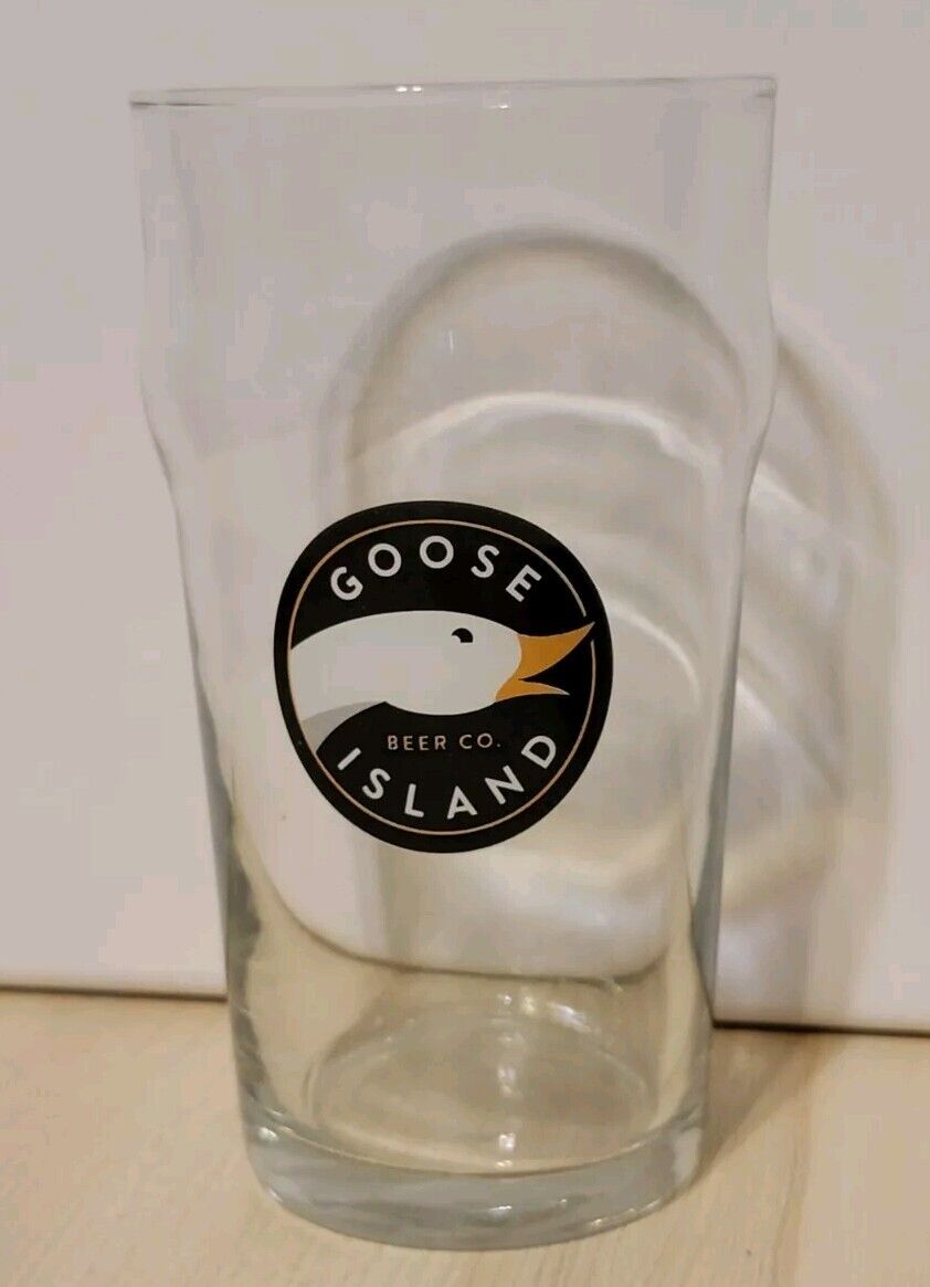 GOOSE ISLAND Beer Pint Glass Chicago Brewery Craft Brewing  16 Ounce Oz Cup Mug
