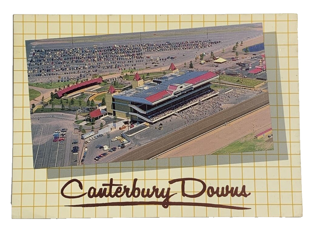 Canterbury Downs, Shakopee, Minnesota, Postcard