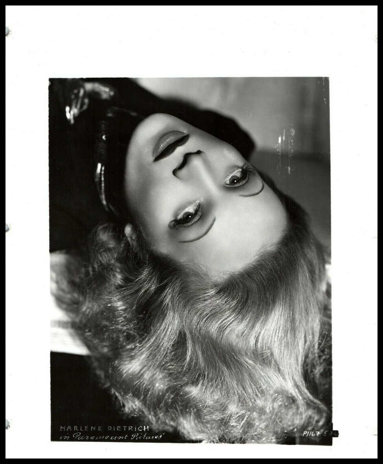 SUPERB MARLENE DIETRICH ALLURING POSE PARAMOUNT 1930s PORTRAIT ORIG Photo 425
