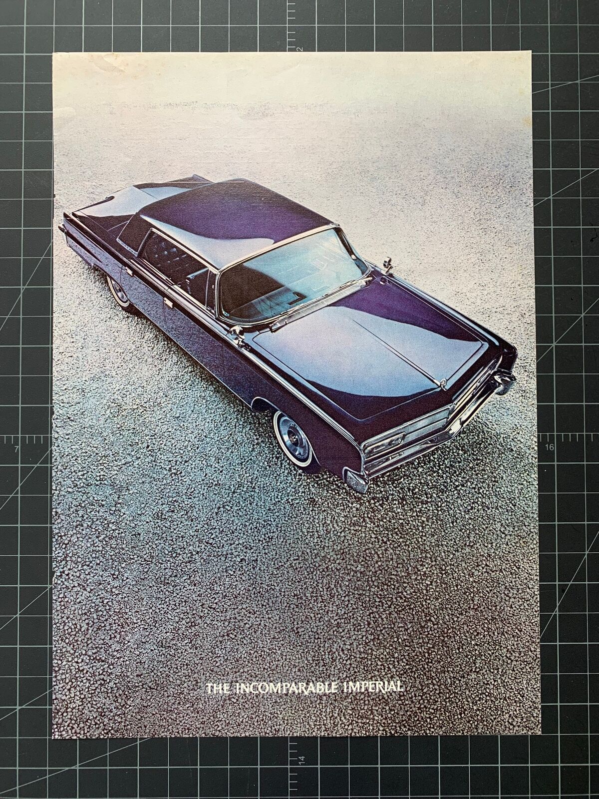 Vintage 1960s Imperial Automobile Print Ad