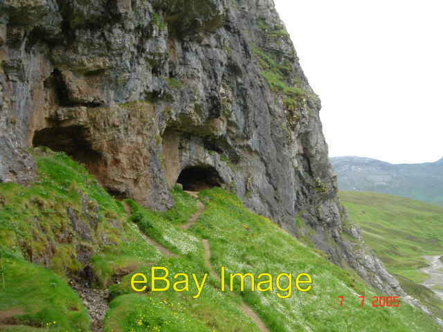 Photo 6x4 Inchnadamph Bone Caves Allt nan Uamh Bones of extinct animals w c2005