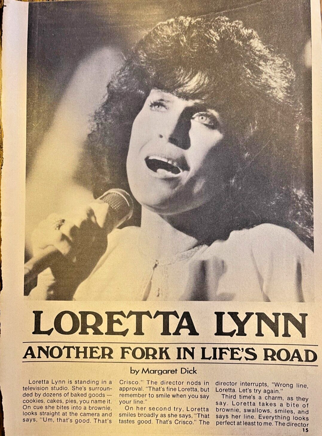 1982 Country Singer Loretta Lynn