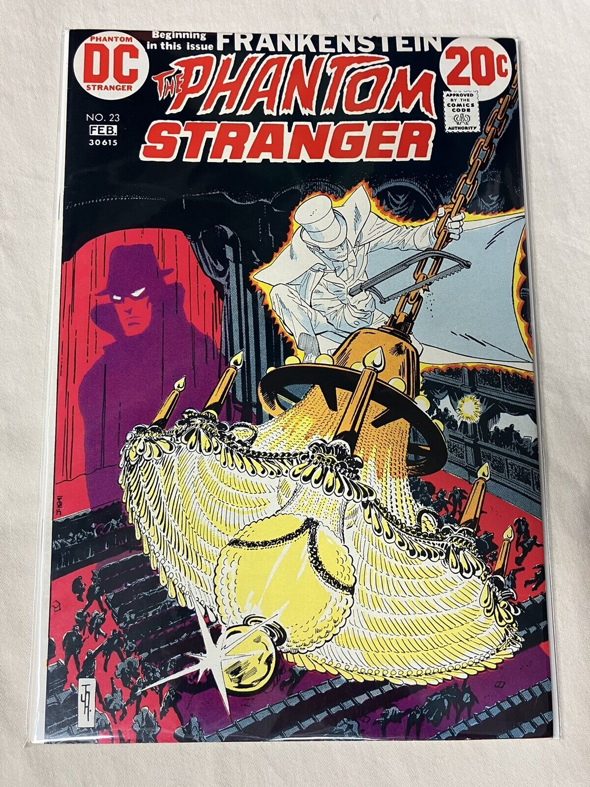 The Phantom Stranger #23 DC Comics Vintage Bronze Age Horror High Grade NM-