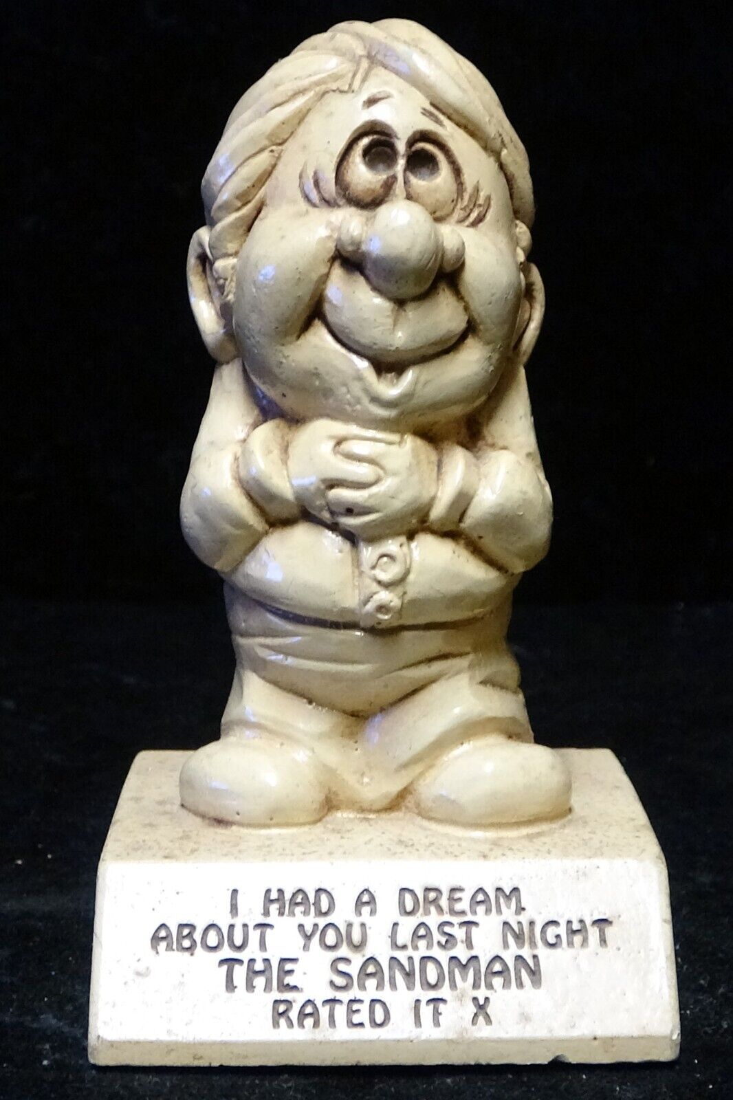 Paula 1972 I Had a Dream Resin Figurine Statue W294 Funny Novelty Paper Weight