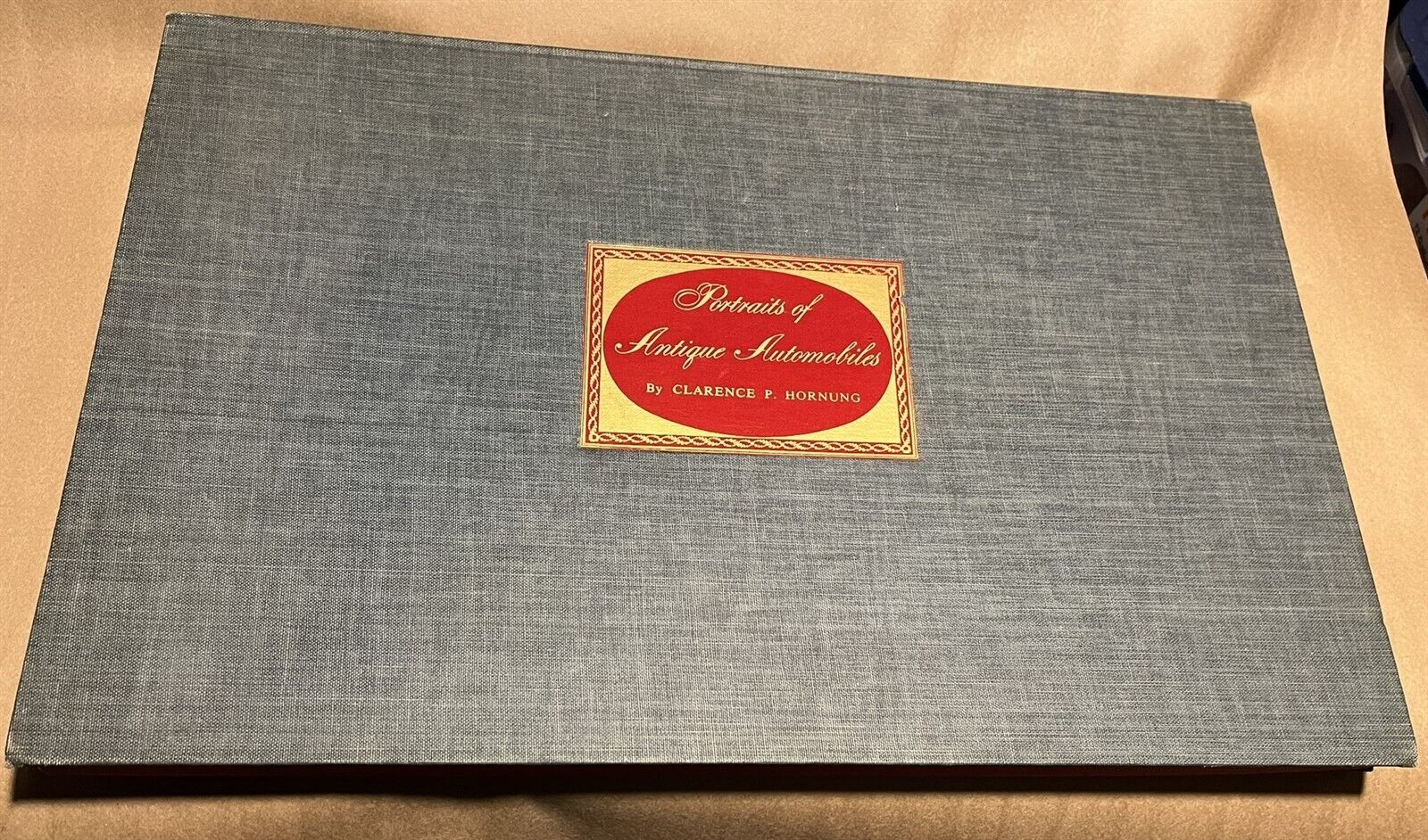 Book Portraits of Antique Automobiles by Clarence P. Hornung Collectors' Prints