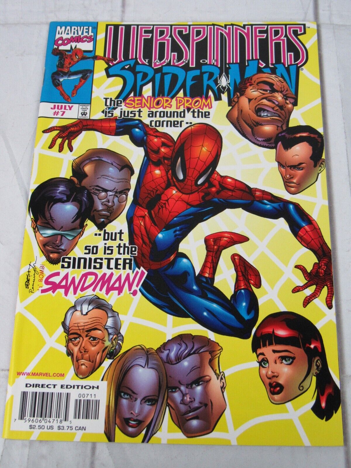 Webspinners: Tales of Spider-Man #7 July 1999 Marvel Comics