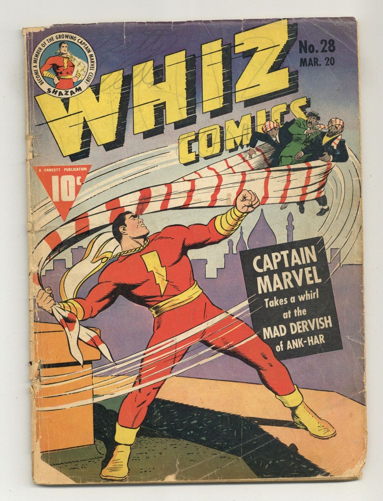 Whiz Comics #28 PR 0.5 1942