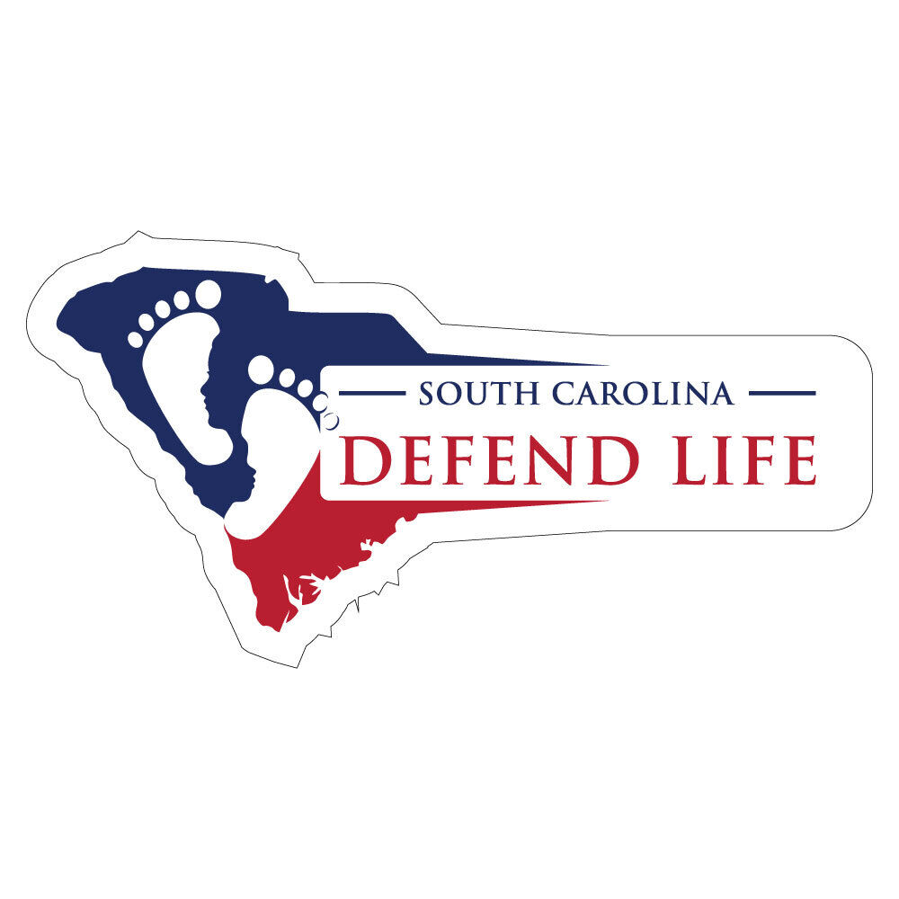 South Carolina Sticker Pro-Life Sticker