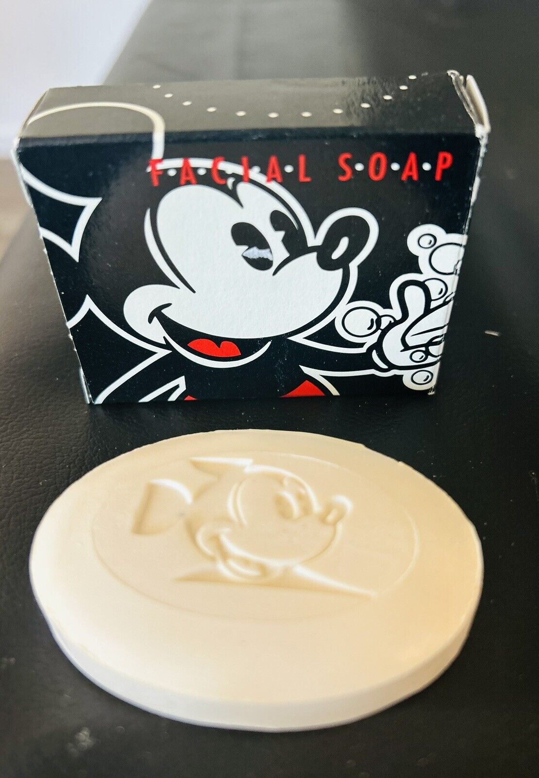 Vintage Walt Disney World Resorts Mickey Mouse Facial Soap unused in box NEW