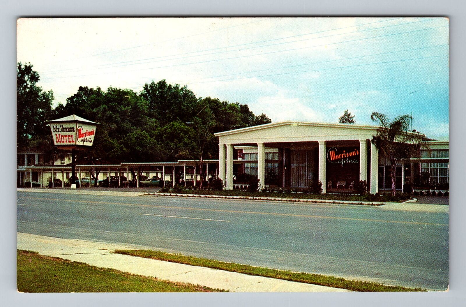 Ocala FL, Morrison\'s Cafeteria, Restaurant, Advertisment, Vintage Postcard