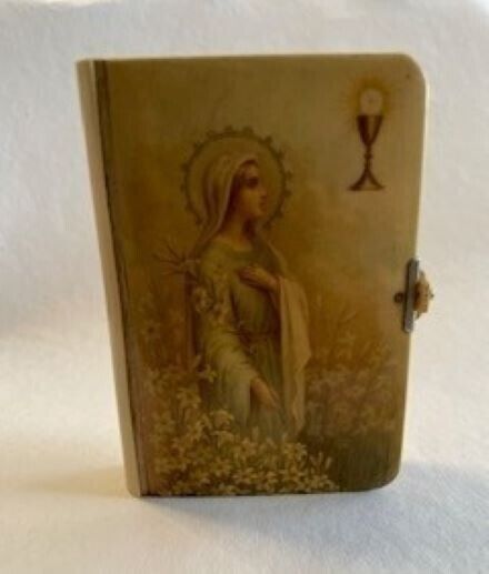 Rare Antique Catholic Prayer Book Circa 1902- Belgium bound-Printed in N.Y.