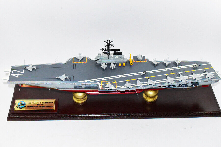 USS Franklin D. Roosevelt CVA-42 Aircraft Carrier Model,Navy,Scale