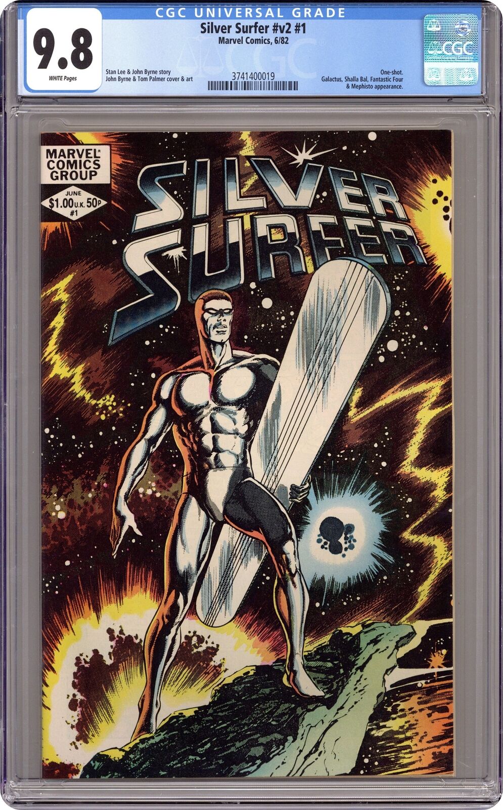 Silver Surfer 1-Shot #1 CGC 9.8 1982 3741400019