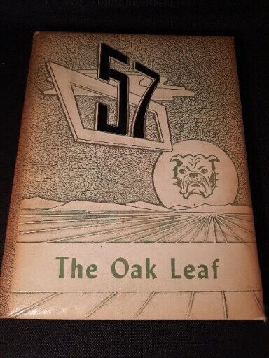 1959 The Oak Leaf Bagota High School Bulldogs Yearbook of Bagota, Texas
