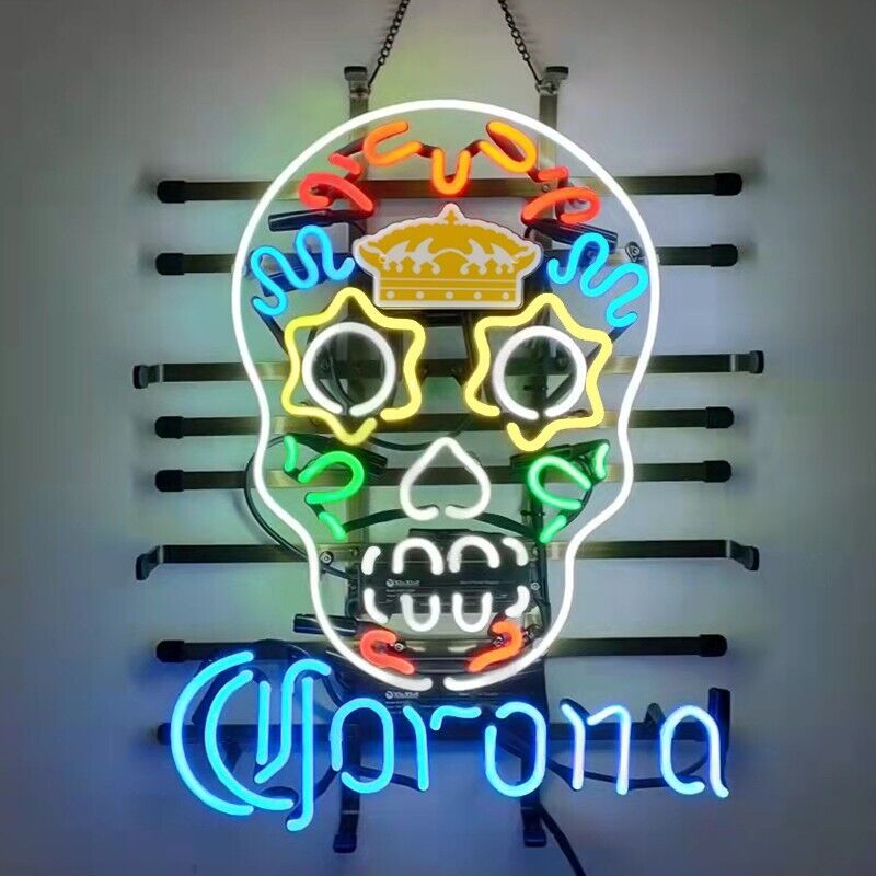 Corona Dia De Los Muertos Neon Sign 19\