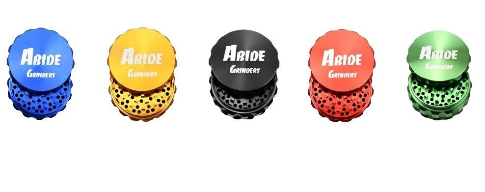 5 Grinders - 4-Piece Tobacco, Spice and Herb Grinder with Catcher - 4
