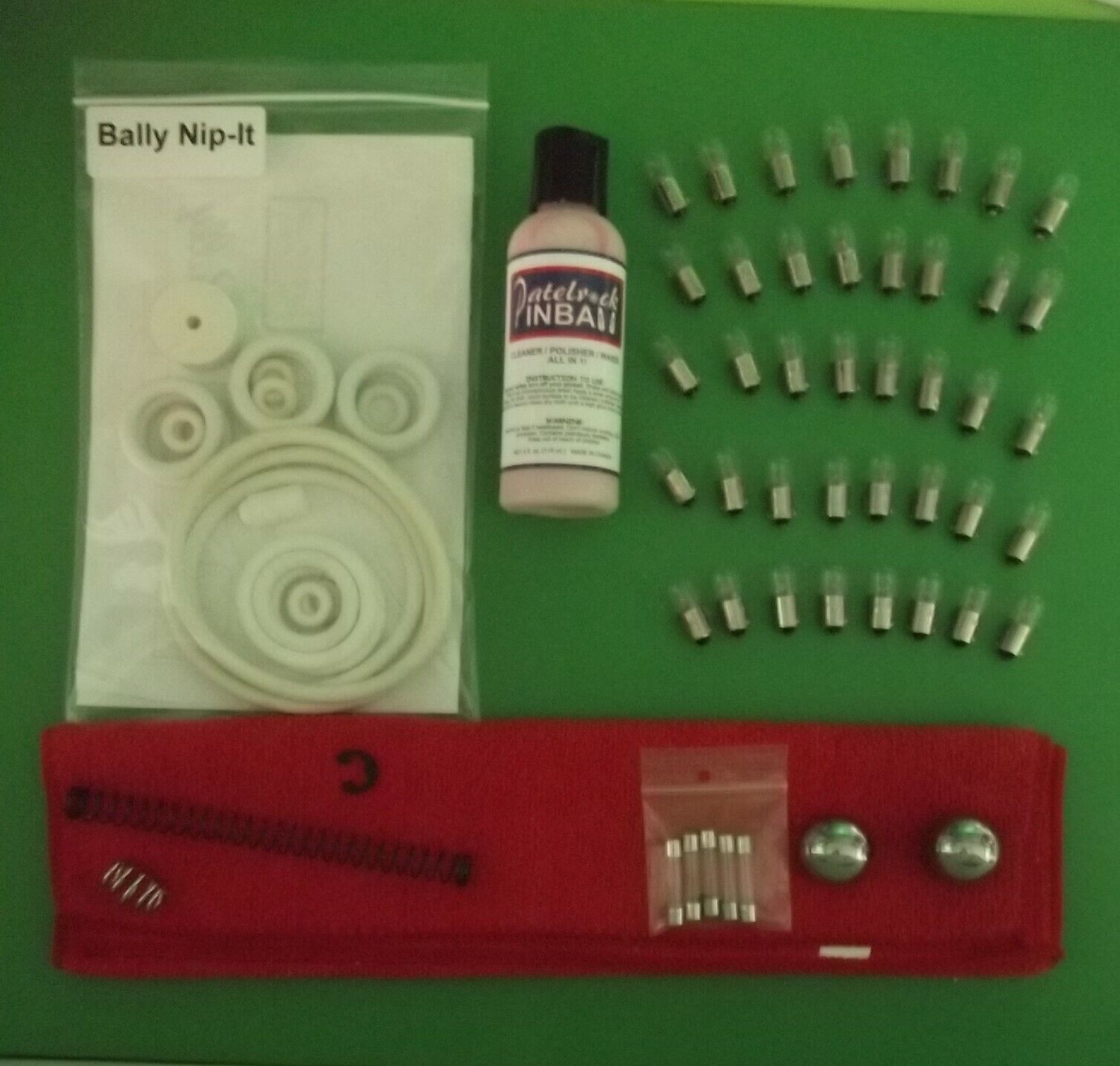 1973 Bally Nip It Pinball Machine Maintenance Tune Up Kit