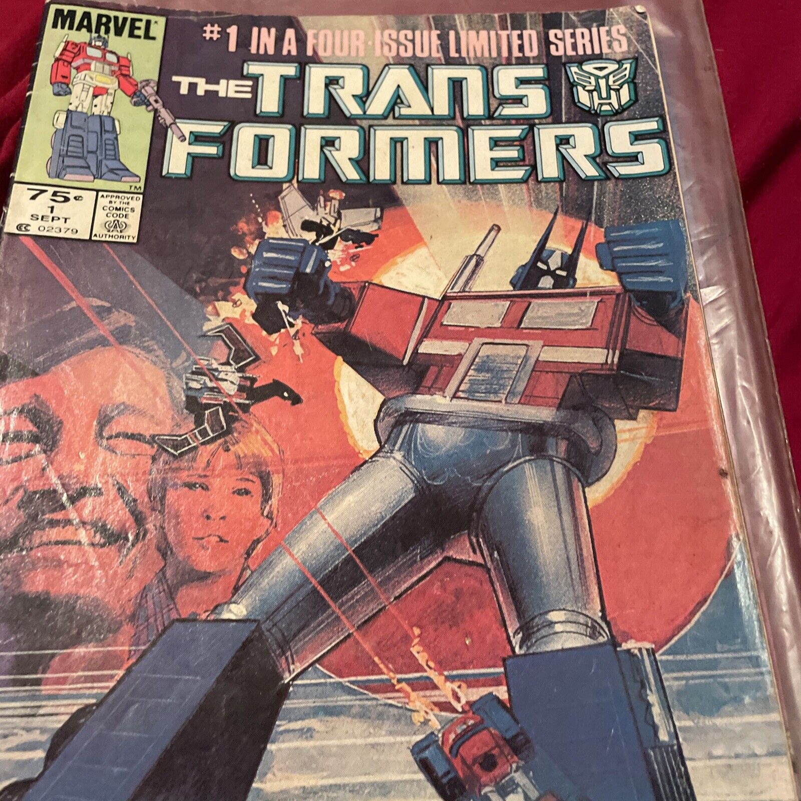The Transformers #1 (Marvel Comics September 1984)