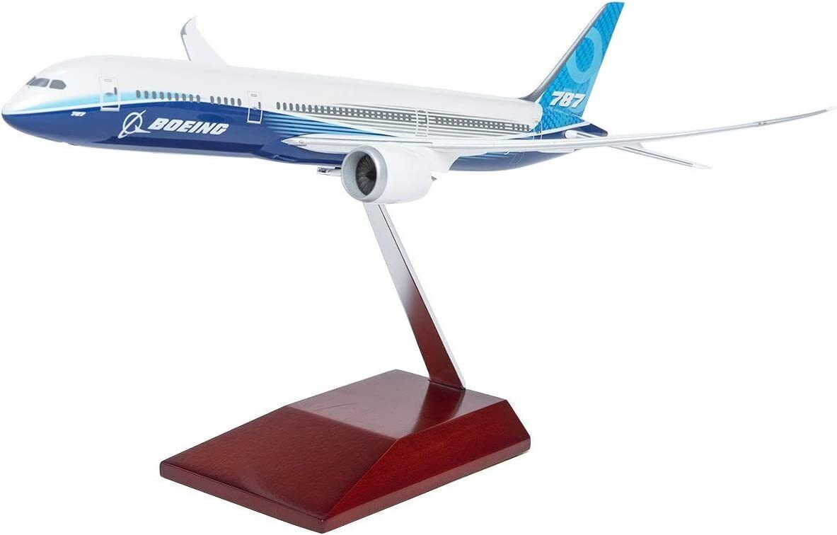 Hogan Boeing 787-9 Dreamliner House Color Desk Top Display Model 1/200 Airplane