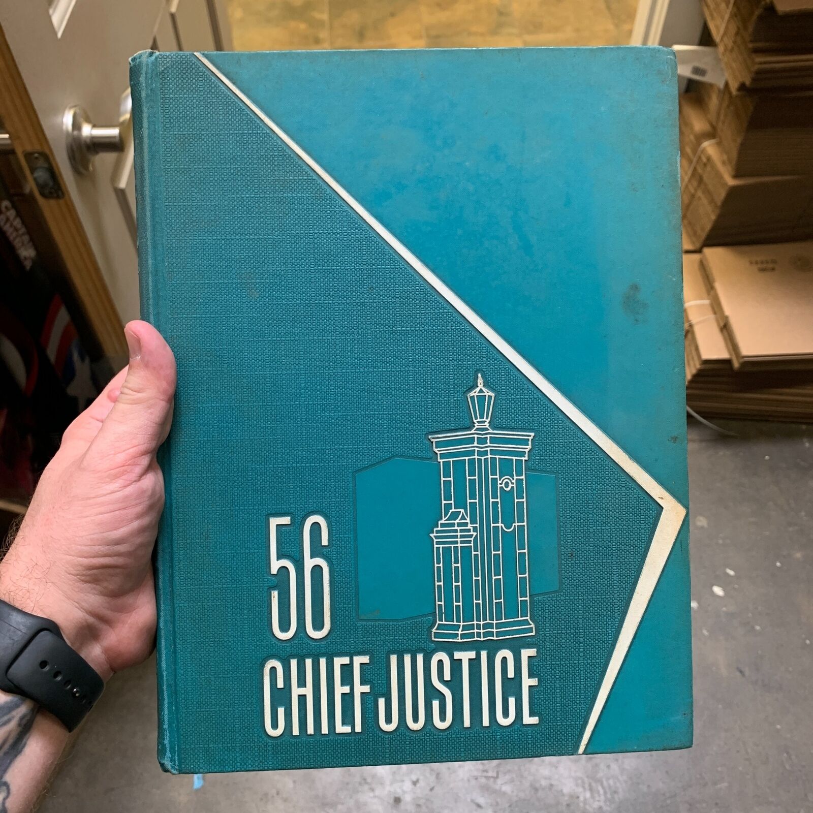 MARSHALL COLLEGE Yearbook 1956 Huntington, WV West Virginia Chief Justice