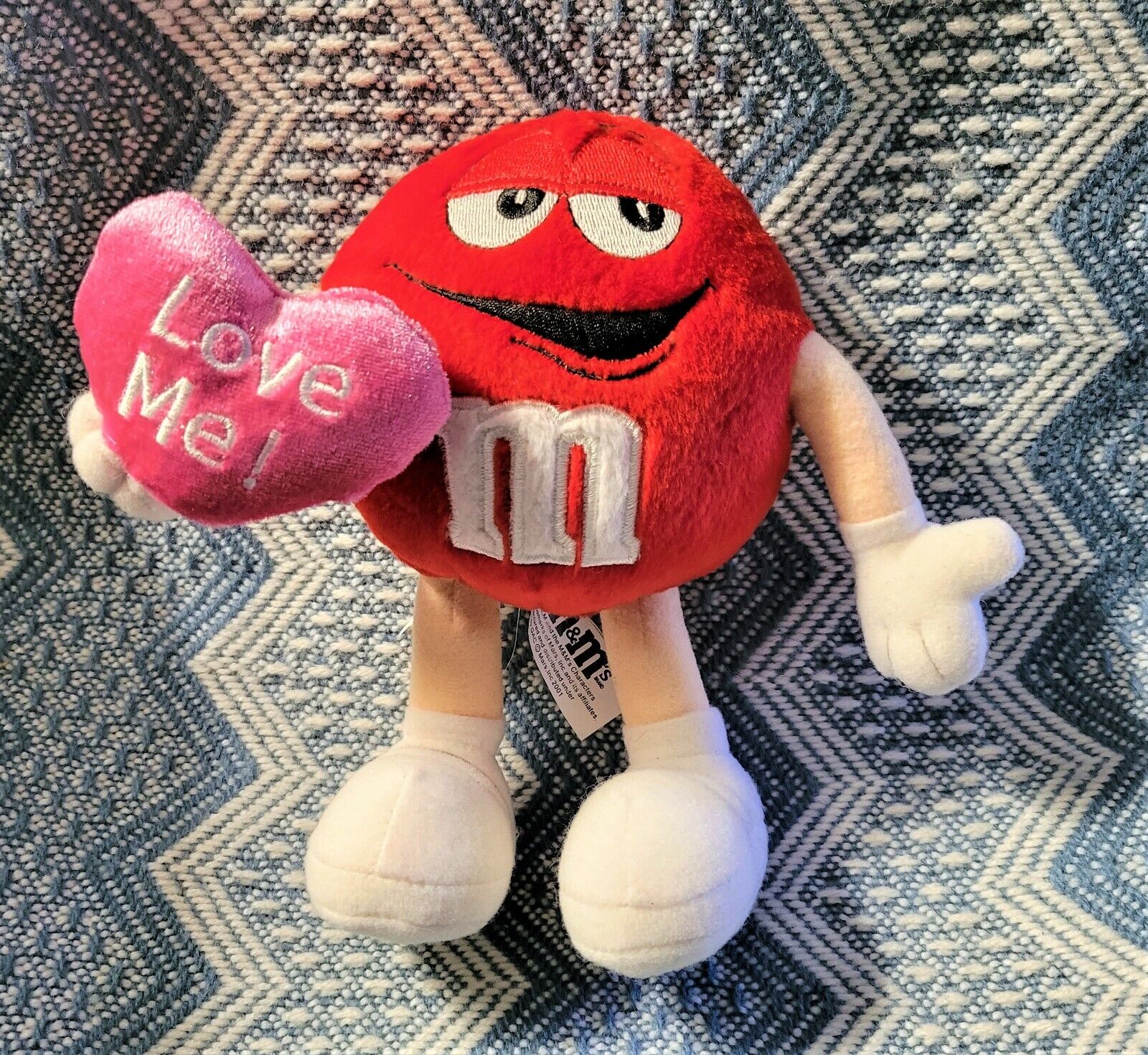 VTG M&Ms Valentine\'s Day Red Character 7\