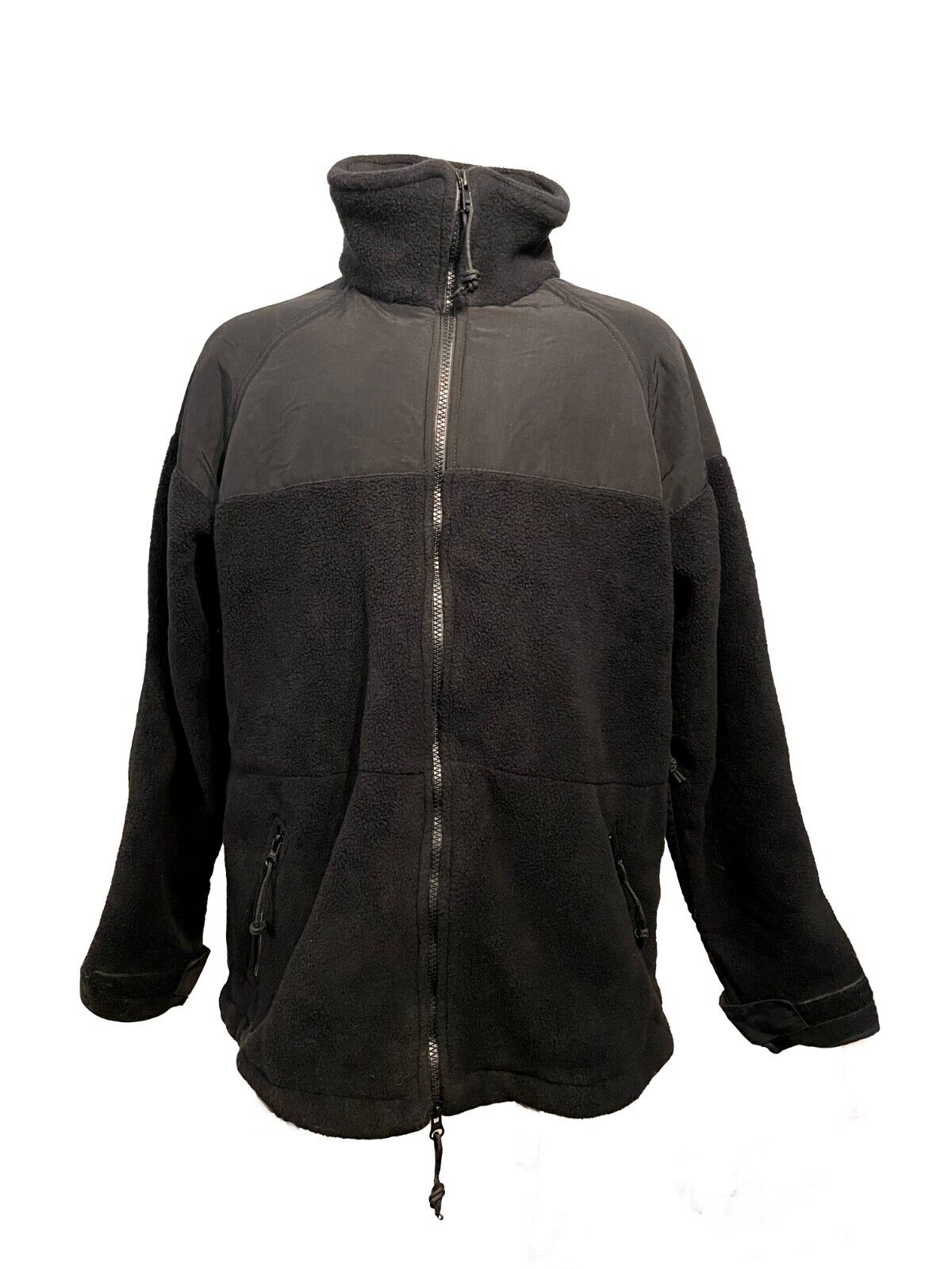 DSCP by Peckham US Military  Black Polartec  Fleece Cold Weather Jacket Medium