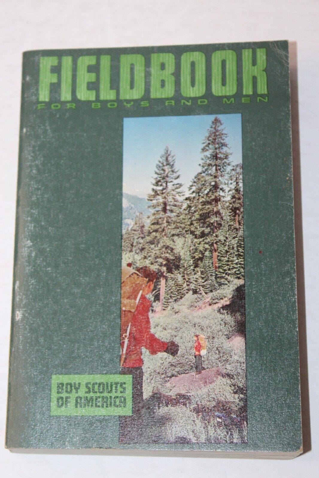 Fieldbook for Boys and Men BSA April 1967 Printing with Green Bar Bill Card PB