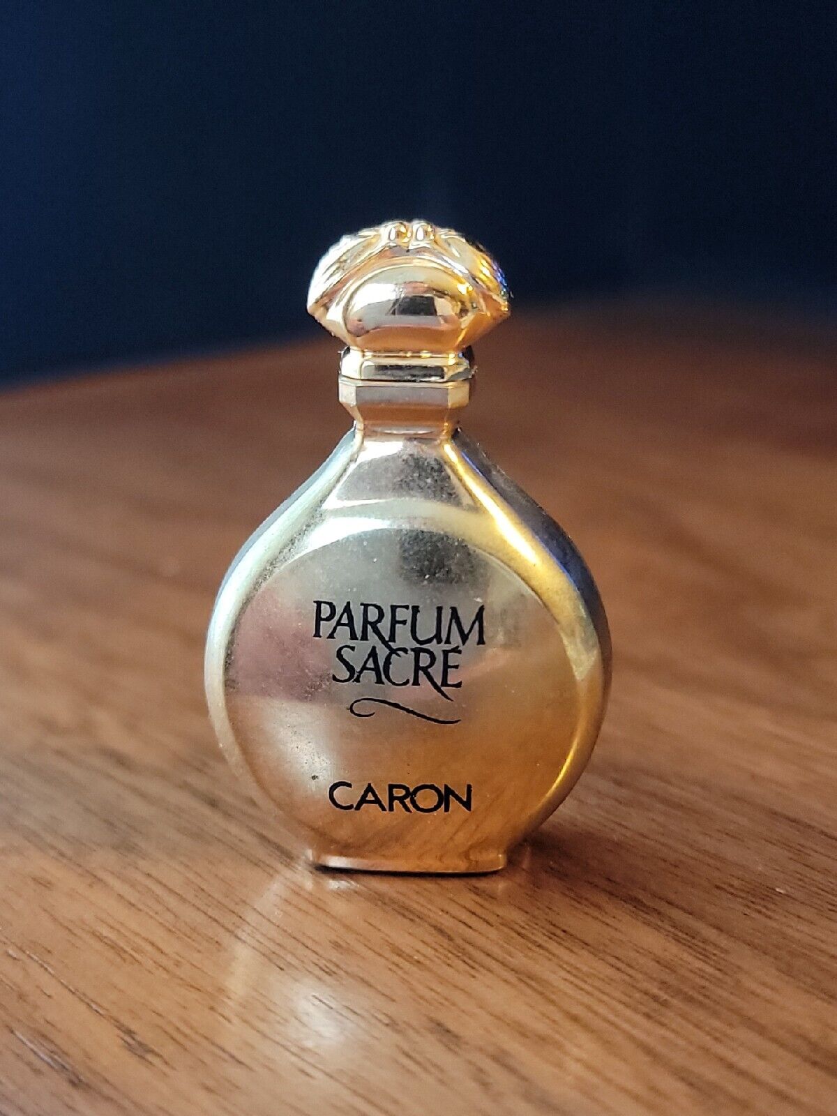 #25 Vintage Parfum Sacre by Caron Mini Micro Perfume Splash Purse Travel 3 ml