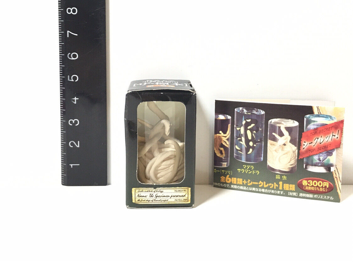 Japan Exclusive The Specimen Preserved Roundworm Model Figure