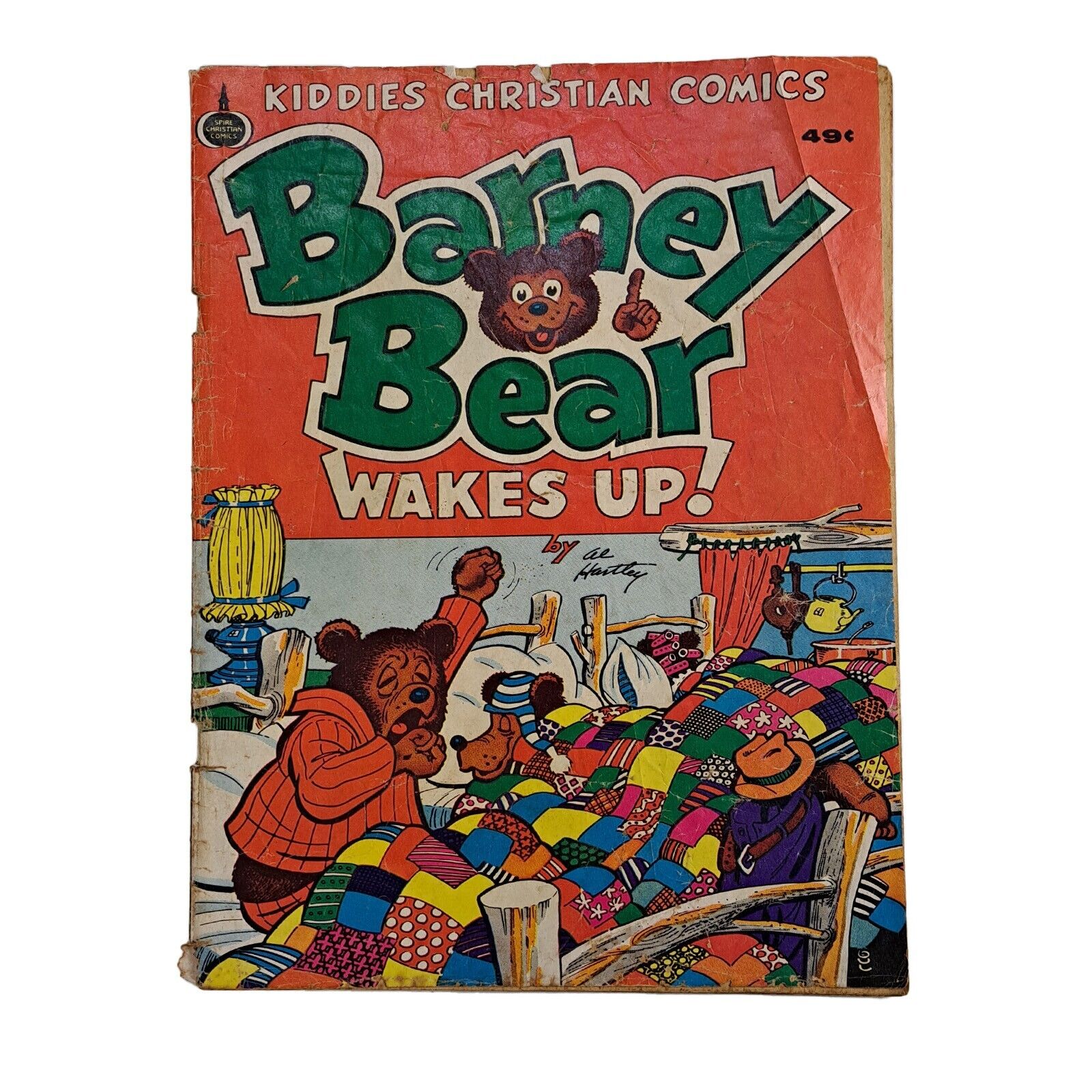 Barney Bear Wakes Up 1977 Scion Childrens Comic