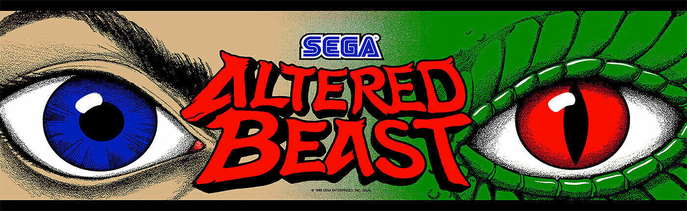 Altered Beast Arcade Marquee/Sign (26\