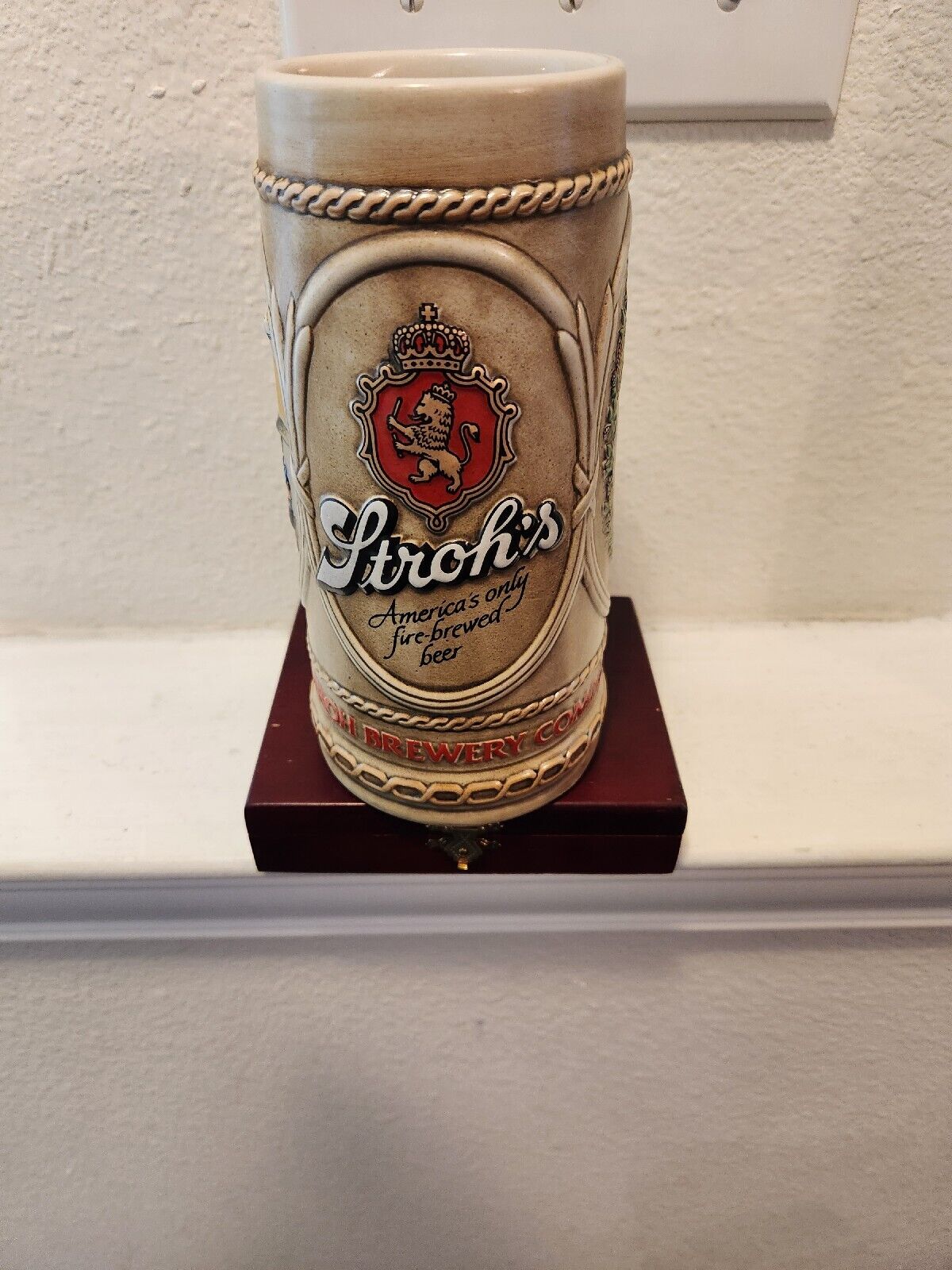 Stroh's Brewery Company Stein Beer Mug - 200 Years Heritage Series - #67265