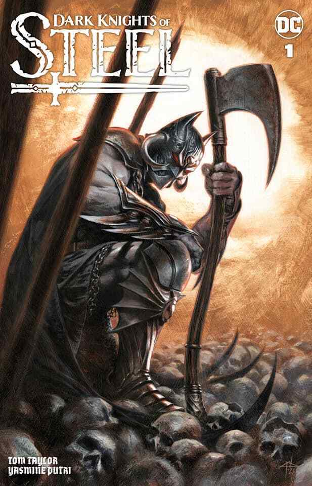 DARK KNIGHTS OF STEEL #1 (GABRIELE DELL'OTTO EXCLUSIVE VARIANT) ~ DC Comics NM+