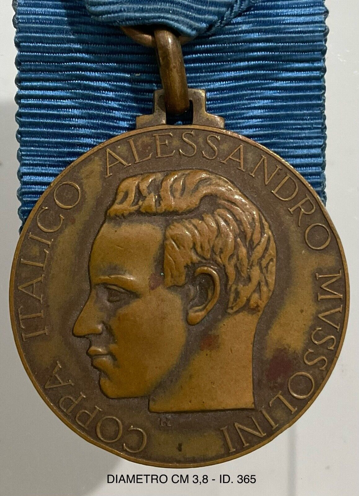 REGNO D’ITALIA F. GIOVANILI COMBATTIMENTO COPPA ITALICO MEDAGLIA A.IX° 1931