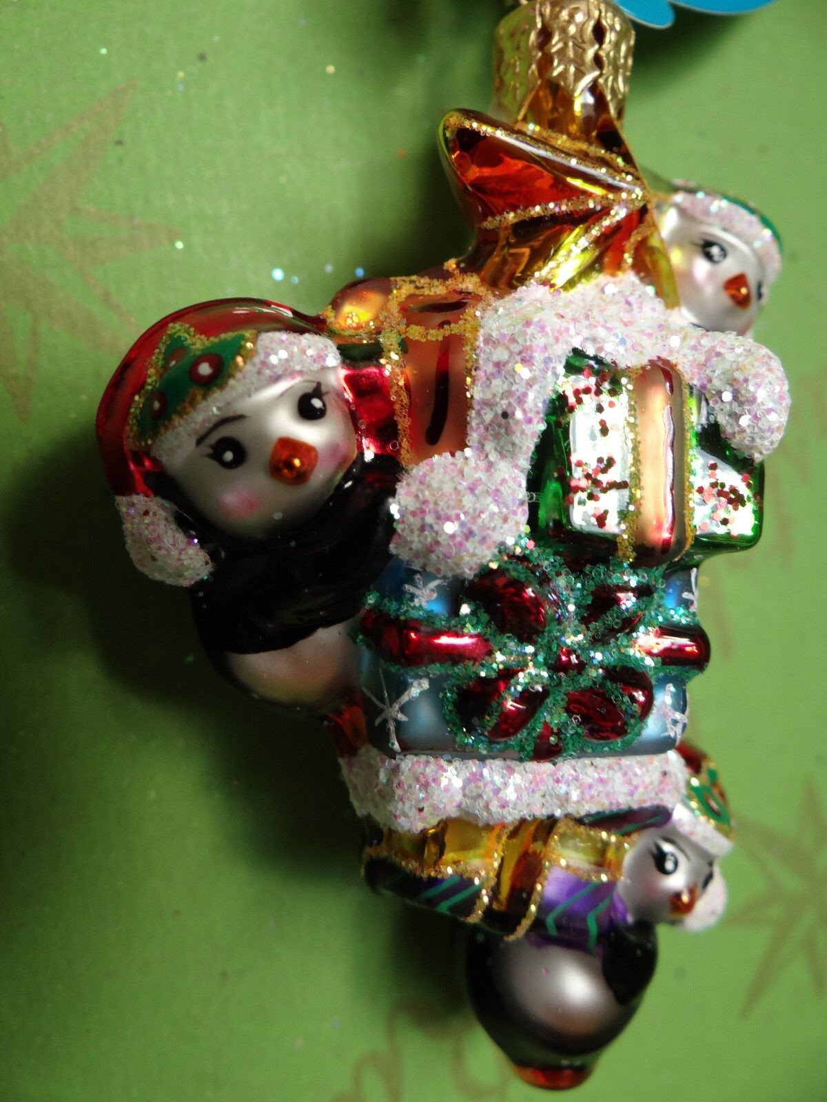 Christopher RadkoThree Penny Star Gem Glass Ornament