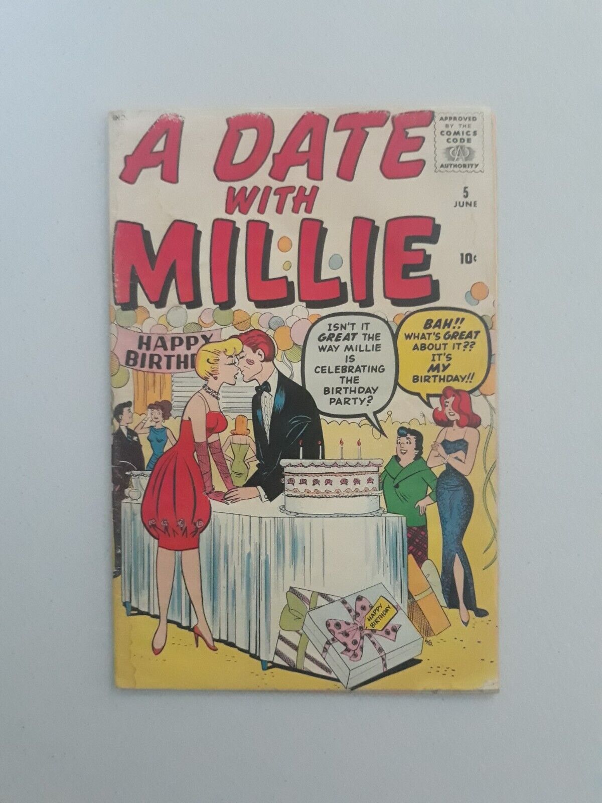 A Date With Millie 5 Atlas Marvel Comics 1960