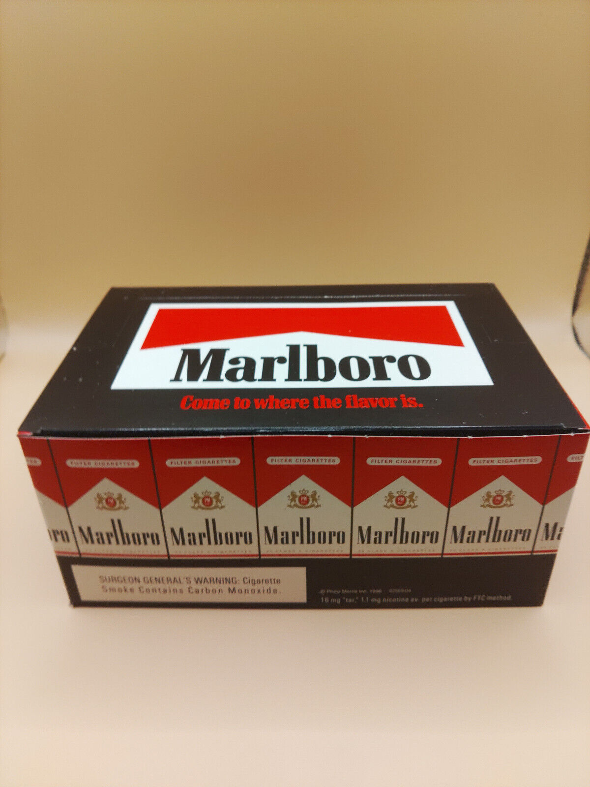 Vintage Marlboro Mini Matches Matchstick Matchbox Flip Top Unopened Box of 50